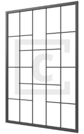 Металлическая решетка на окно 1-28