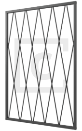 Решётка на окно сварная 1-44