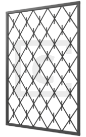 Решетка для оконных проемов на заказ 1-45