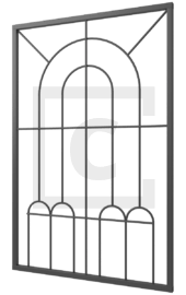 Открывающаяся решетка на заказ 1-93