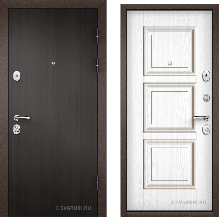 Дверь металлическая с установкой на дачу ламинат - винорит